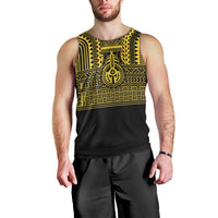 Philippines Filipinos Men Tank Top Igorot Tribal Pattern Black LT05 - Polynesian Pride