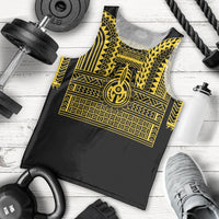Philippines Filipinos Men Tank Top Igorot Tribal Pattern Black LT05 - Polynesian Pride