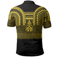 Philippines Filipinos Polo Shirt Igorot Tribal Pattern Black LT05 - Polynesian Pride
