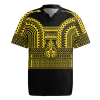 Philippines Filipinos Rugby Jersey Igorot Tribal Pattern Black LT05 Black - Polynesian Pride