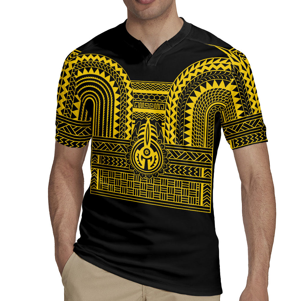 Philippines Filipinos Rugby Jersey Igorot Tribal Pattern Black LT05 - Polynesian Pride