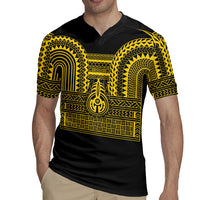Philippines Filipinos Rugby Jersey Igorot Tribal Pattern Black LT05 - Polynesian Pride