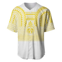 Philippines Filipinos Baseball Jersey Igorot Tribal Pattern White LT05 White - Polynesian Pride