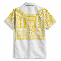 Philippines Filipinos Hawaiian Shirt Igorot Tribal Pattern White LT05 - Polynesian Pride