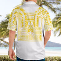 Philippines Filipinos Hawaiian Shirt Igorot Tribal Pattern White LT05 - Polynesian Pride