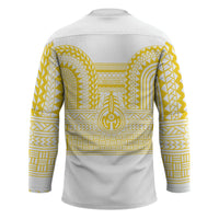 Philippines Filipinos Hockey Jersey Igorot Tribal Pattern White LT05 - Polynesian Pride