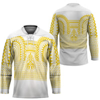 Philippines Filipinos Hockey Jersey Igorot Tribal Pattern White LT05 - Polynesian Pride