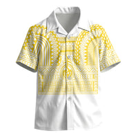 Philippines Filipinos Kid Hawaiian Shirt Igorot Tribal Pattern White LT05 - Polynesian Pride
