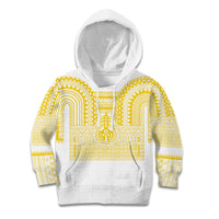 Philippines Filipinos Kid Hoodie Igorot Tribal Pattern White LT05 Hoodie White - Polynesian Pride