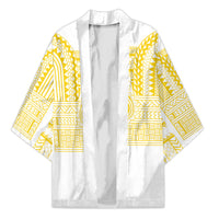 Philippines Filipinos Kimono Igorot Tribal Pattern White LT05 Unisex White - Polynesian Pride