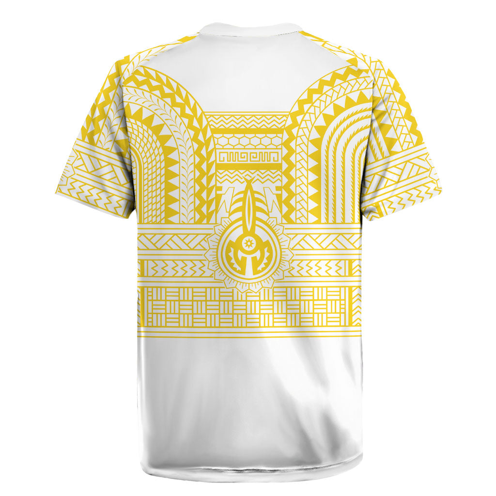 Philippines Filipinos Rugby Jersey Igorot Tribal Pattern White LT05 - Polynesian Pride