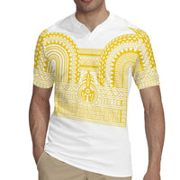 Philippines Filipinos Rugby Jersey Igorot Tribal Pattern White LT05 - Polynesian Pride