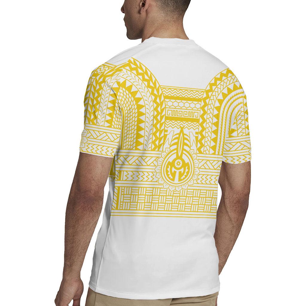 Philippines Filipinos Rugby Jersey Igorot Tribal Pattern White LT05 - Polynesian Pride