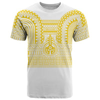 Philippines Filipinos T Shirt Igorot Tribal Pattern White LT05 White - Polynesian Pride