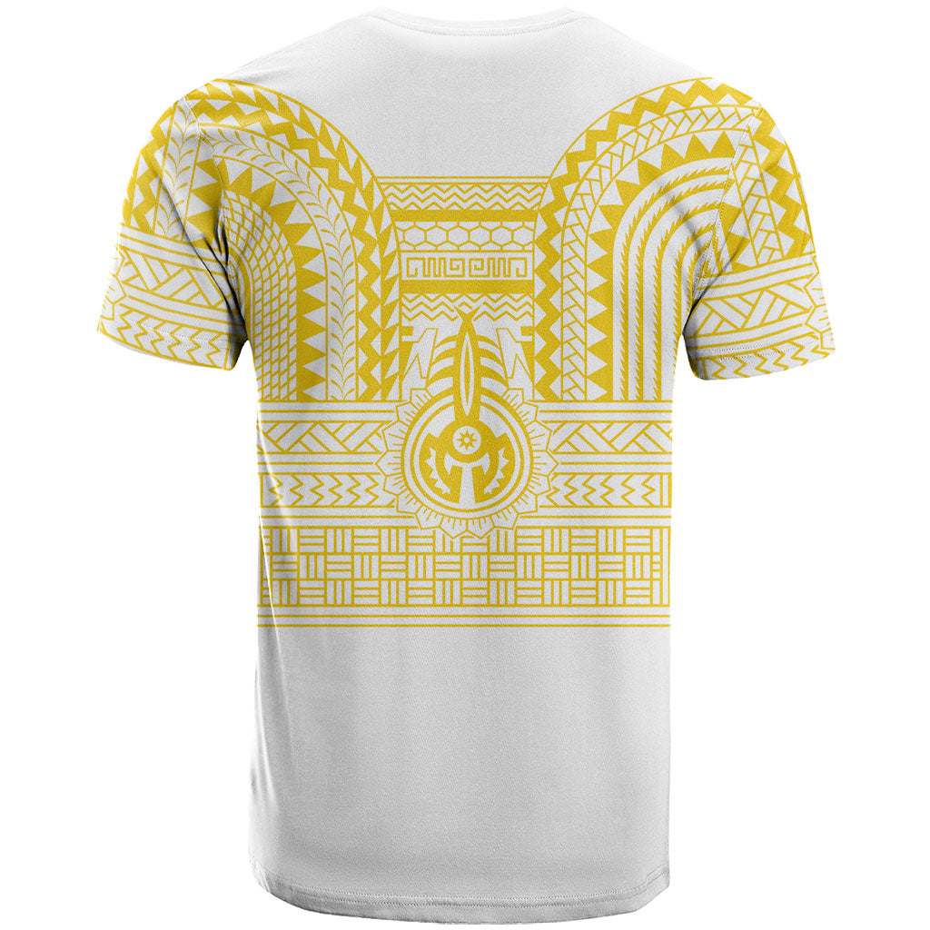 Philippines Filipinos T Shirt Igorot Tribal Pattern White LT05 - Polynesian Pride