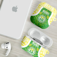 Kuki Independence 2026 AirPods Case Cook Islands 15 Finest Green Version LT05 - Polynesian Pride