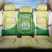 Kuki Independence 2026 Back Car Seat Cover Cook Islands 15 Finest Green Version LT05 One Size Green - Polynesian Pride