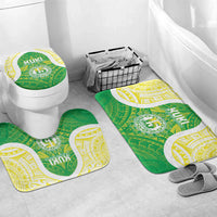 Kuki Independence 2026 Bathroom Set Cook Islands 15 Finest Green Version LT05 Mat Set Only (3 pcs) One Size Green - Polynesian Pride