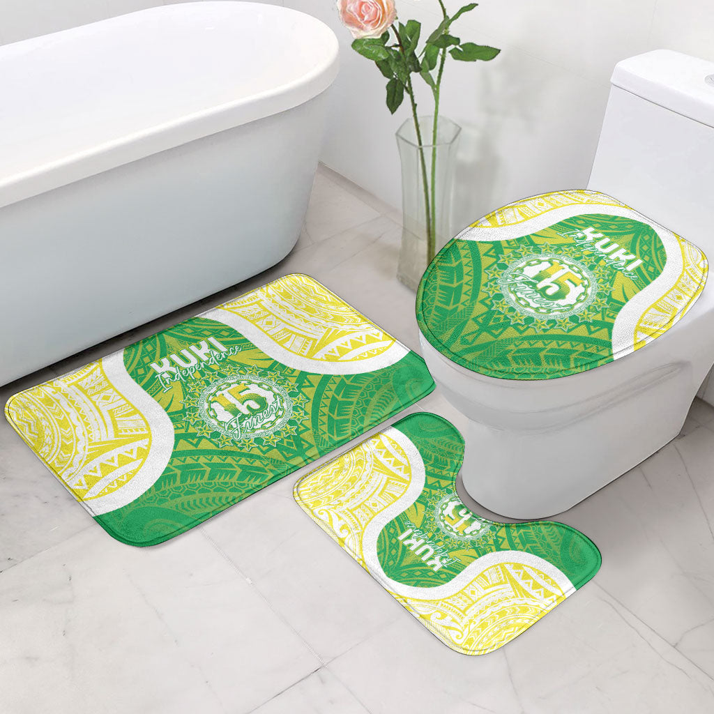 Kuki Independence 2026 Bathroom Set Cook Islands 15 Finest Green Version LT05 - Polynesian Pride