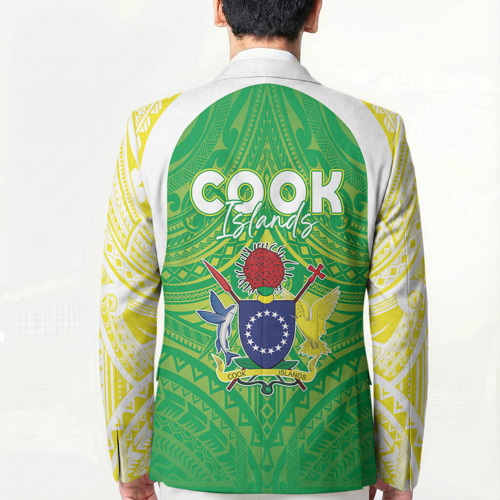 Kuki Independence 2026 Blazer Cook Islands 15 Finest Green Version LT05 - Polynesian Pride