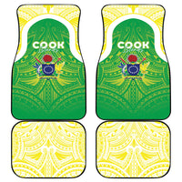 Kuki Independence 2026 Car Mats Cook Islands 15 Finest Green Version LT05 - Polynesian Pride