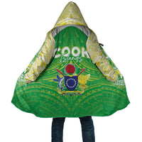 Kuki Independence 2026 Cloak Cook Islands 15 Finest Green Version LT05 Unisex Green - Polynesian Pride
