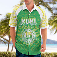 Kuki Independence 2026 Hawaiian Shirt Cook Islands 15 Finest Green Version LT05 - Polynesian Pride