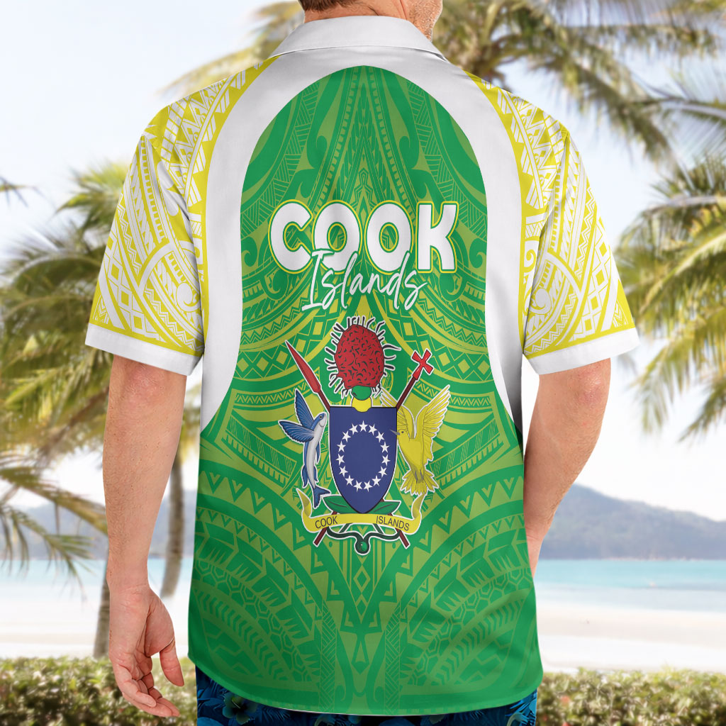 Kuki Independence 2026 Hawaiian Shirt Cook Islands 15 Finest Green Version LT05 - Polynesian Pride