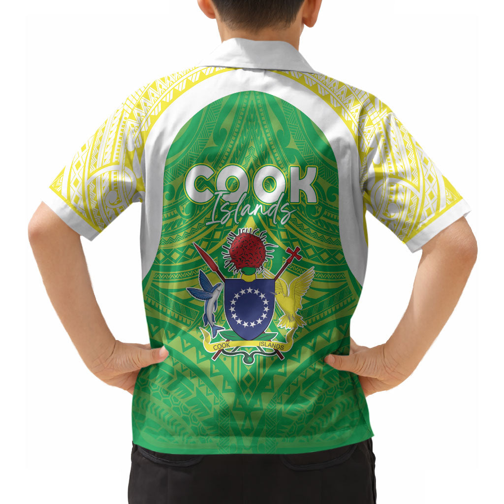 Kuki Independence 2026 Hawaiian Shirt Cook Islands 15 Finest Green Version LT05 - Polynesian Pride