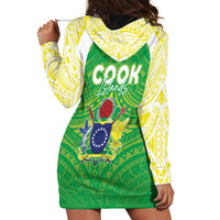 Kuki Independence 2026 Hoodie Dress Cook Islands 15 Finest Green Version LT05 - Polynesian Pride