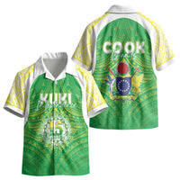 Kuki Independence 2026 Kid Hawaiian Shirt Cook Islands 15 Finest Green Version LT05 - Polynesian Pride