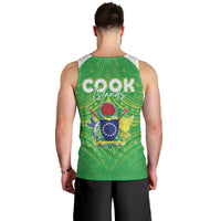 Kuki Independence 2026 Men Tank Top Cook Islands 15 Finest Green Version LT05 - Polynesian Pride