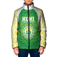 Kuki Independence 2026 Padded Jacket Cook Islands 15 Finest Green Version LT05 Men Green - Polynesian Pride