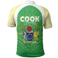 Kuki Independence 2026 Polo Shirt Cook Islands 15 Finest Green Version LT05 - Polynesian Pride