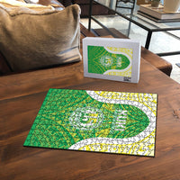 Kuki Independence 2026 Puzzle Cook Islands 15 Finest Green Version LT05 - Polynesian Pride