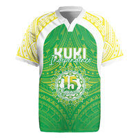Kuki Independence 2026 Rugby Jersey Cook Islands 15 Finest Green Version LT05 Green - Polynesian Pride