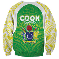 Kuki Independence 2026 Sweatshirt Cook Islands 15 Finest Green Version LT05 - Polynesian Pride