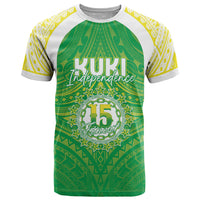 Kuki Independence 2026 T Shirt Cook Islands 15 Finest Green Version LT05 Green - Polynesian Pride
