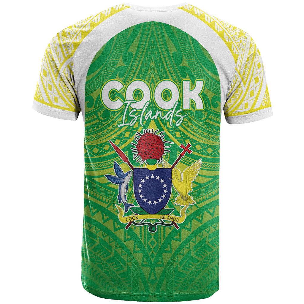 Kuki Independence 2026 T Shirt Cook Islands 15 Finest Green Version LT05 - Polynesian Pride
