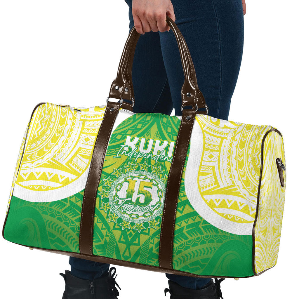Kuki Independence 2026 Travel Bag Cook Islands 15 Finest Green Version LT05 - Polynesian Pride