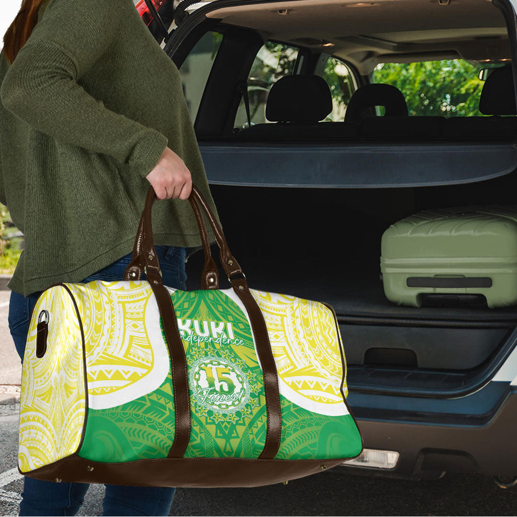 Kuki Independence 2026 Travel Bag Cook Islands 15 Finest Green Version LT05 - Polynesian Pride