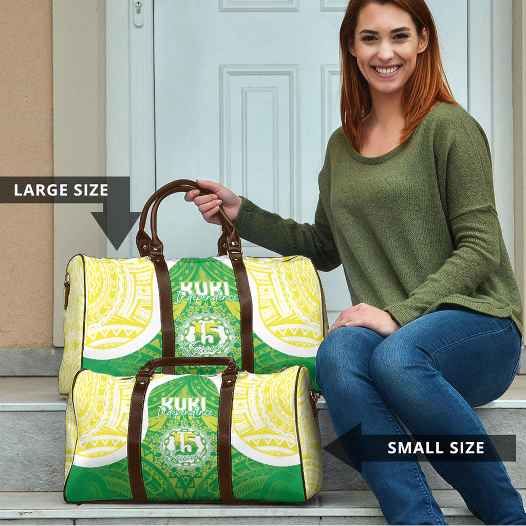 Kuki Independence 2026 Travel Bag Cook Islands 15 Finest Green Version LT05 - Polynesian Pride