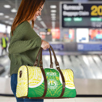 Kuki Independence 2026 Travel Bag Cook Islands 15 Finest Green Version LT05 - Polynesian Pride