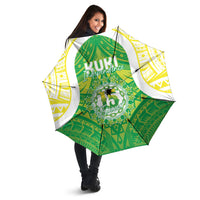 Kuki Independence 2026 Umbrella Cook Islands 15 Finest Green Version LT05 - Polynesian Pride