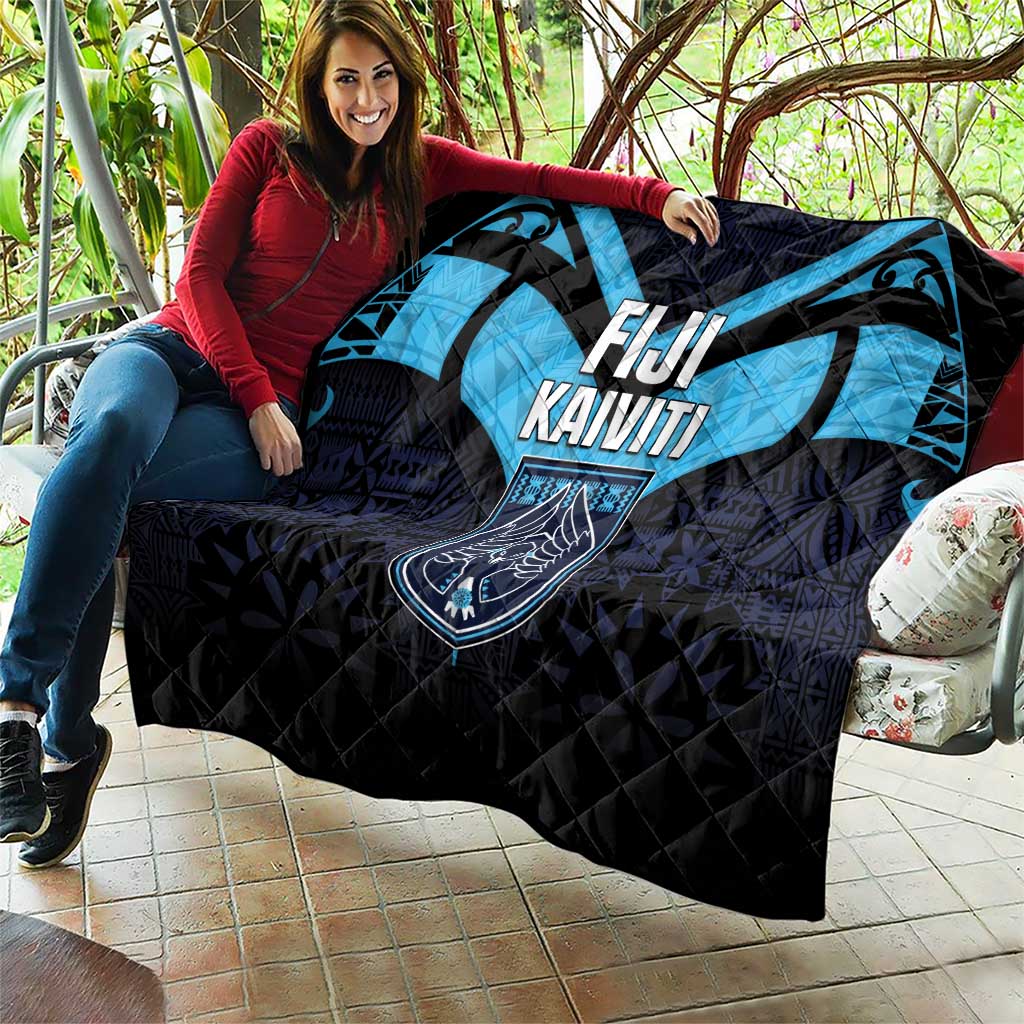 Fiji Kaiviti Rugby Quilt Fiji Tapa Pattern LT05 - Polynesian Pride