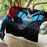 Fiji Kaiviti Rugby Quilt Fiji Tapa Pattern LT05 - Polynesian Pride