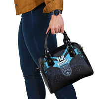 Fiji Kaiviti Rugby Shoulder Handbag Fiji Tapa Pattern LT05 - Polynesian Pride