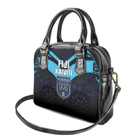Fiji Kaiviti Rugby Shoulder Handbag Fiji Tapa Pattern LT05 - Polynesian Pride