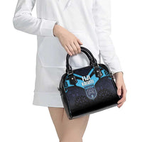 Fiji Kaiviti Rugby Shoulder Handbag Fiji Tapa Pattern LT05 - Polynesian Pride