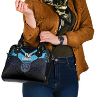 Fiji Kaiviti Rugby Shoulder Handbag Fiji Tapa Pattern LT05 - Polynesian Pride